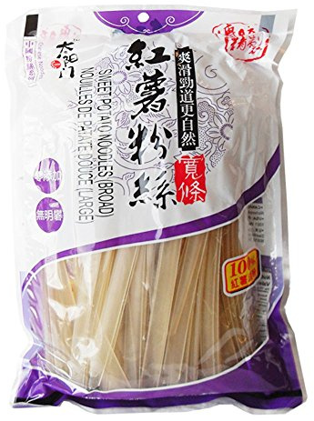 TYM Breite Nudeln aus Süßkartoffel, no fat, no sugar and without additives