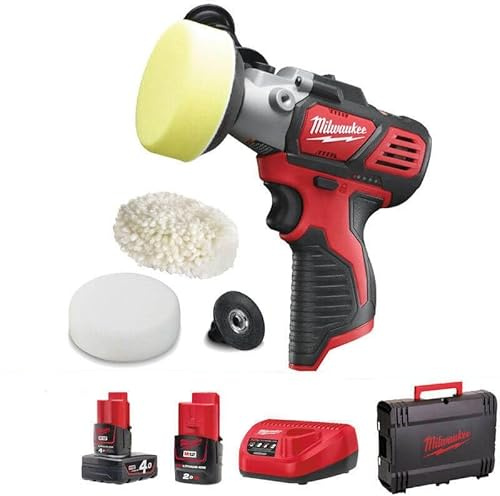 Milwaukee M12BPS - 421 x sans fil ponceuse/polisseuse 1 x 12 V Li-Ion