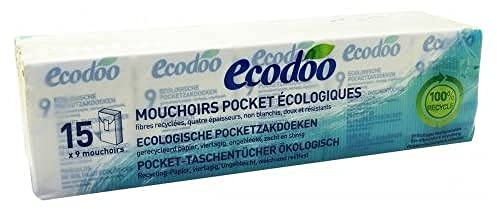 Ecodoo Taschentücher aus Papier 15 x 9 15 x 9-500 g