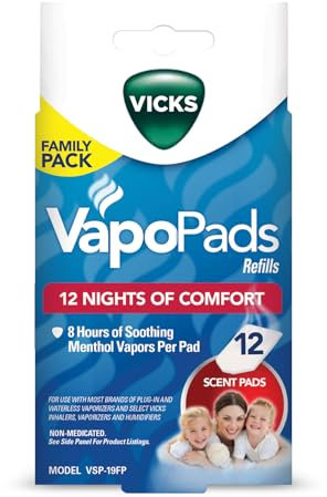Vicks Vapo Pad Family Pack, 12 Count