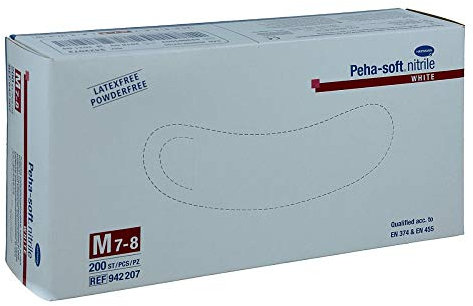 Peha Soft nitrile white U 200 stk