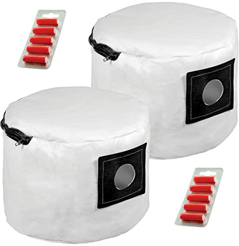 SPARES2GO Reusable Vacuum Bag Compatible with Numatic Henry Hetty Zip Cloth Dust Cleaner Re Usable ECO x 2 + Fresheners