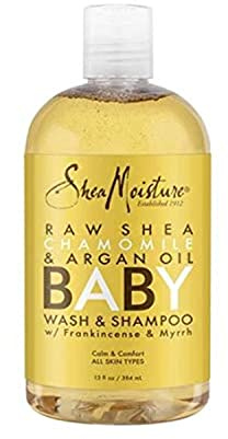 Shea Moisture Raw Shea Chamomile & Argan Oil Baby Kids Shampoo 384ml