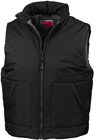 Result Ergebnis re44 a Fleece Bodywarmer Größe L schwarz