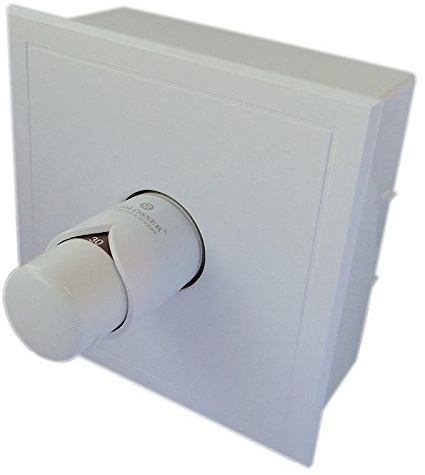 Rücklauftemperaturbegrenzer RTL mit Kasten, Thermostat für Fußbodenheizung, G 3/4, Regler für Fussbodenheizung (weiß)