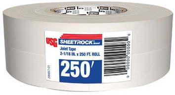 Sheetrock 250 ft. L x 2-1/16 in. W Paper White Joint Tape