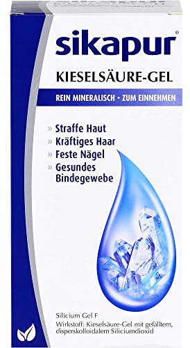 Sikapur Gel - für Haut, Haare und Nägel | Wirkstoff: Siliciumdioxid-Gel, Kieselsäure, Gel, zur inneren und äußeren Anwendung Packungsgröße: 500ml