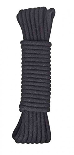 LUX FETISH Fesselseil in schwarz 3m