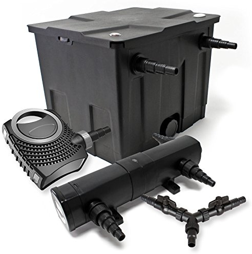 Filtro Set 12000l Estanque 18W Clarificador NEO8000 70W Bomba