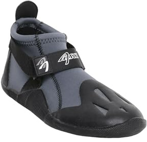 Ascan Kite 2mm. Sehr robuster Neoprenschuh mit besonders gutem Halt durch Doppelklett und String. Verklebte Blindstich Nähte