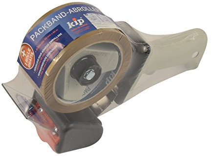 5x KIP Bonuspack Abroller Handabroller Packbandabroller + 1x 50mmx66m Klebeband Paketband