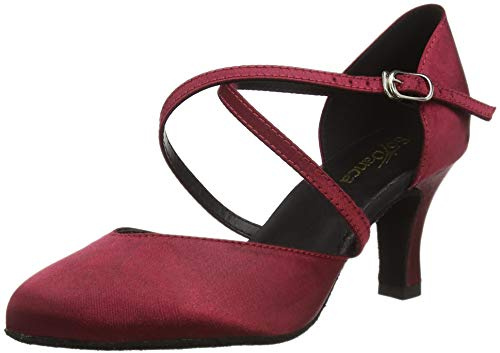 So Danca Damen Bl156 Standard- & Latintanzschuhe, Rot (Burgundy Burgundy), 39 EU