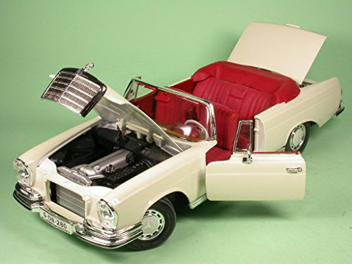 Mercedes W111 280SE Cabrio Modellauto Maisto 1:18