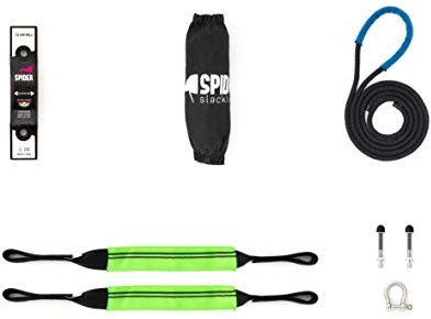 Slackline - Indoor Kit 1.0 - Indoor Kit Platte Wand (1x Einzelplatte + 1x Polschlinge)