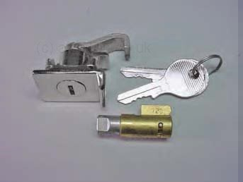 Piaggio, Neimann, steering lock and luggage box lock for PE/PX, 139188
