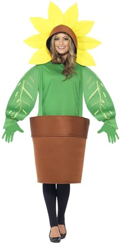 Smiffys Damen Sonnenblume Kostüm