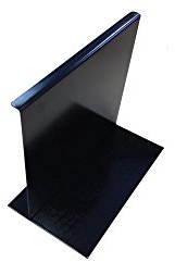 Magnetic File Divider/Follower (9-9/16 High 12 Wide 5 Base, Black)