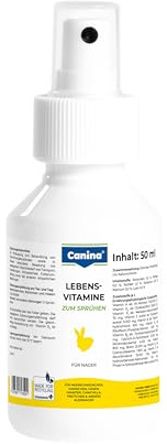 Canina Pharma Petvital Lebensvitamine Nager, 50 ml, klar