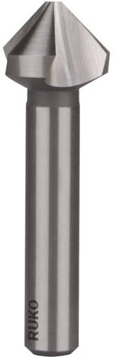 Ruko 102125 Kegel-und Entgratsenker DIN 335 Form C 90 degree HSS, geschliffen Senker-Ø 4,2 mm, 31 mm, Schwarz