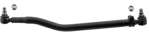 febi bilstein 28679 Lenkstange mit Sicherungsmuttern, vom Lenkgetriebe zur 1. Vorderachse, 1 Stück