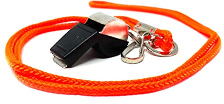 Franklin Sports All-Sport Metall Whistle mit Lippe Guard
