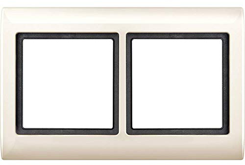 Merten 400244 AQUADESIGN-Rahmen, 2fach, weiß
