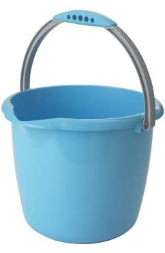 Lakeland Small Blue Cleaning Bucket With Soft Grip Handle 6L – Lightweight When Full Everyday Jobs