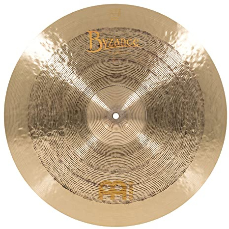 Meinl Cymbals Byzance Jazz Plato Tradition Ride de 20 pulgadas (50,80cm) Platillos de Batería - Bronce B20, Acabado Tradicional (B20TRR)