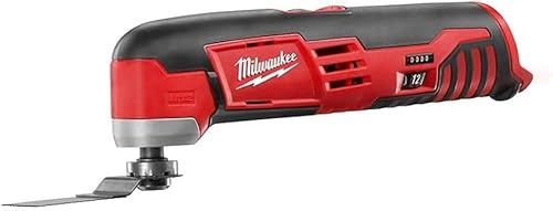 Milwaukee 2426-20 M12 12 Volt RedLithium Ion 20.000 OPM - Utensile multifunzione senza fili, con lama multiuso, tampone abrasivo e carta a grana multipla (batteria non inclusa, solo alimentazione)