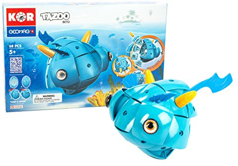 Geomag 601 - KOR Tazoo Beto, Magnetkonstruktionen und Lernspiele 68-teilig