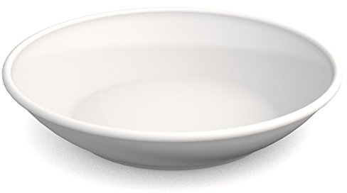 Ornamin Teller tief Ø 18 cm weiß Melamin (Modell 419) / Kunststoff-Essteller, Suppenteller 18 x 18 x 35 cm