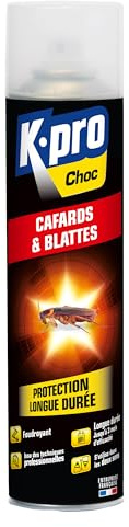 K.PRO - Aérosol Foudroyant Cafards et Blattes
