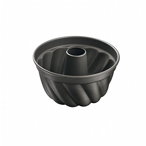 Kelomat, 0632-250, Gugelhupfform Easy 22, BACKEN/FORMEN/FRITTIEREN, antihaftbeschichtet, Durchmesser mit Rand 24 cm, Höhe 12 cm, Backform