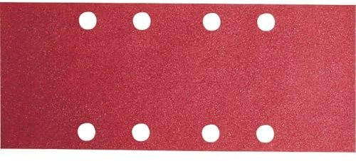 Bosch Accessories Feuille Abrasif pour Ponceuses Orbitales, 8 Trous, 240 Grain, 93mm x 230mm, Lot de 10