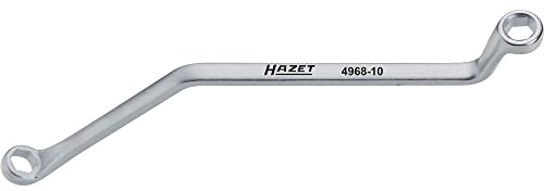 Hazet Bremsentlüftungsschlüssel 4968-8, Außenprofil Sechskant, SW 8 mm | Abtrieb Außenprofil Sechskant, Chrom-Vanadium, verchromt, SW 8 mm, Länge 208 mm, 79 g, SW 8 mm , Außenprofil Sechskant