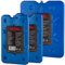 Thermos Freeze Boards, 1 x 800 g/2 x 400 g, Pack of 3, Blue
