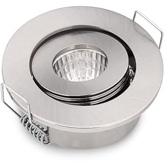 Mini 3W LED Faretti da incasso regolabili , Lampada da soffitto, con trasformatore, 3000K Bianco Caldo, Luci Mini Faretto LED Per Incl.Seperated Trasformatore