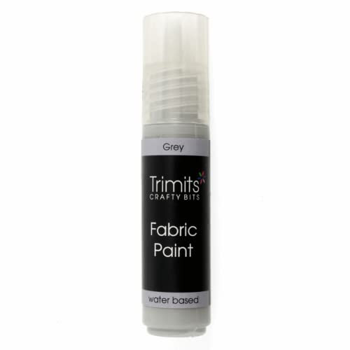 Trimits Fabric Paint Pen Grey, 20ml