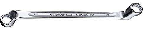 STAHLWILLE Nr. 20 Doppelringschlüssel StahlwilleSTABIL® Schlüsselweite 25x28 mm, L.350 mm