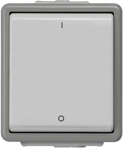 Bjc delta superficie - Interruptor bipolar simbolo -i/o delta ip44