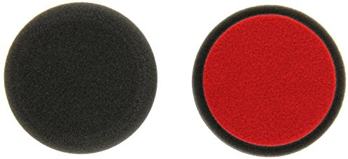 ALCLEAR 558030F_2 558030F Finishpad gegen Hologramme, Auto Polierschwämme, Durchmesser: 80x25 mm, anthrazit,2er Set, Polierpad polieren Pad Schwamm Autopflege Polierschwamm f. Poliermaschine