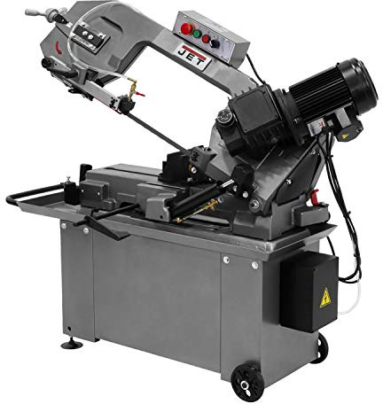 JET 8 x 14 Geared Head Metal Cutting Horizontal/ Band Saw, 1 HP, 115/230V 1Ph (HBS-814GH)