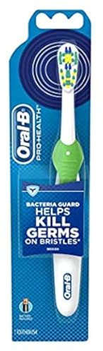 Oral-B Pro-Health Battery Powered Toothbrush ( batteries included)- 1 Pack - (Colors May Vary)