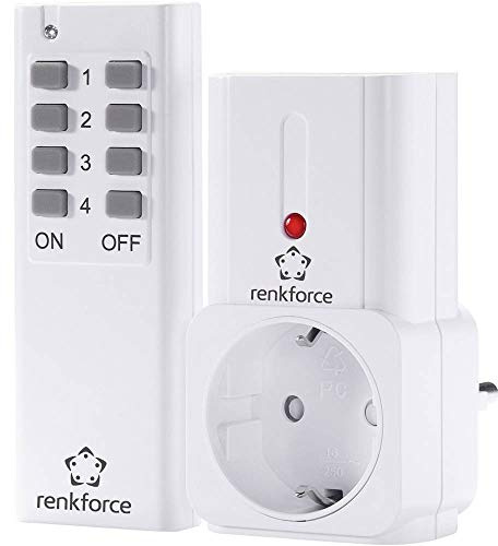 Renkforce Steckdosen-Set 2teilig Innenbereich 2000 W