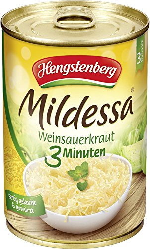 Hengstenberg Mildessa Weinsauerkraut 3 Min 350g
