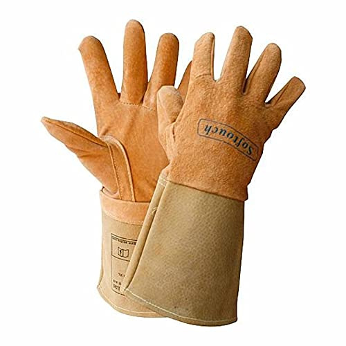 Weldas 10-1003L Schweißerhandschuh aus Schweinsleder, Größe L 1 Paar