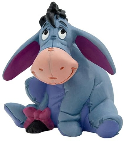Bullyland 6 cm I-Aah Spielfigur aus Disneys Winnie Puuh 12343 | Spielzeug Figur, Dekoration und kleines Geschenk, für Kinder ab 3 Jahren, Walt Disney Sammelfigur