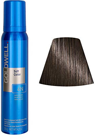 Goldwell Colorance Soft Color Schaumtönung 6N, dunkelblond, 125 ml, 1er Pack, (1x, 125 ml)