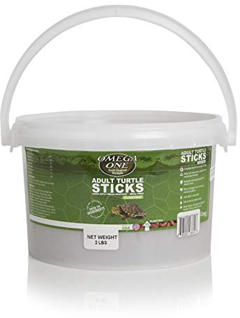 Omega One Adult Turtle Sticks, Floating, 11 mm, 2 lb Bucket