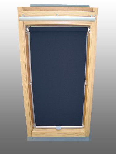 Abdunkelungsrollo Rollo für Velux DKL/RHL-EP GGL,GPL,GHL,GTL,GXL,GDL S08 dunkelblau